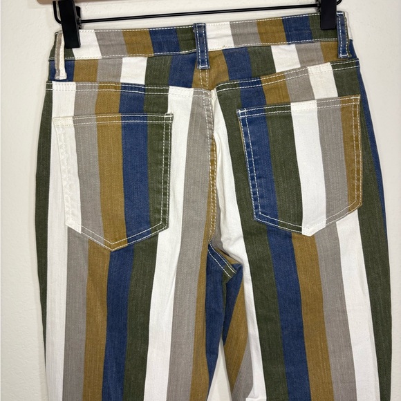 Saints & Hearts Colorful Striped Flare Jeans - Picture 6 of 11